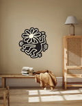 KEITH HARING FLOWER DANCER WALL DECAL