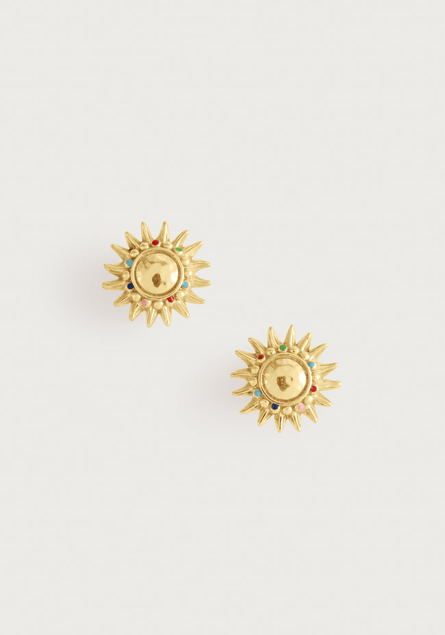 AA MILOS SOLEIL STUD EARRINGS