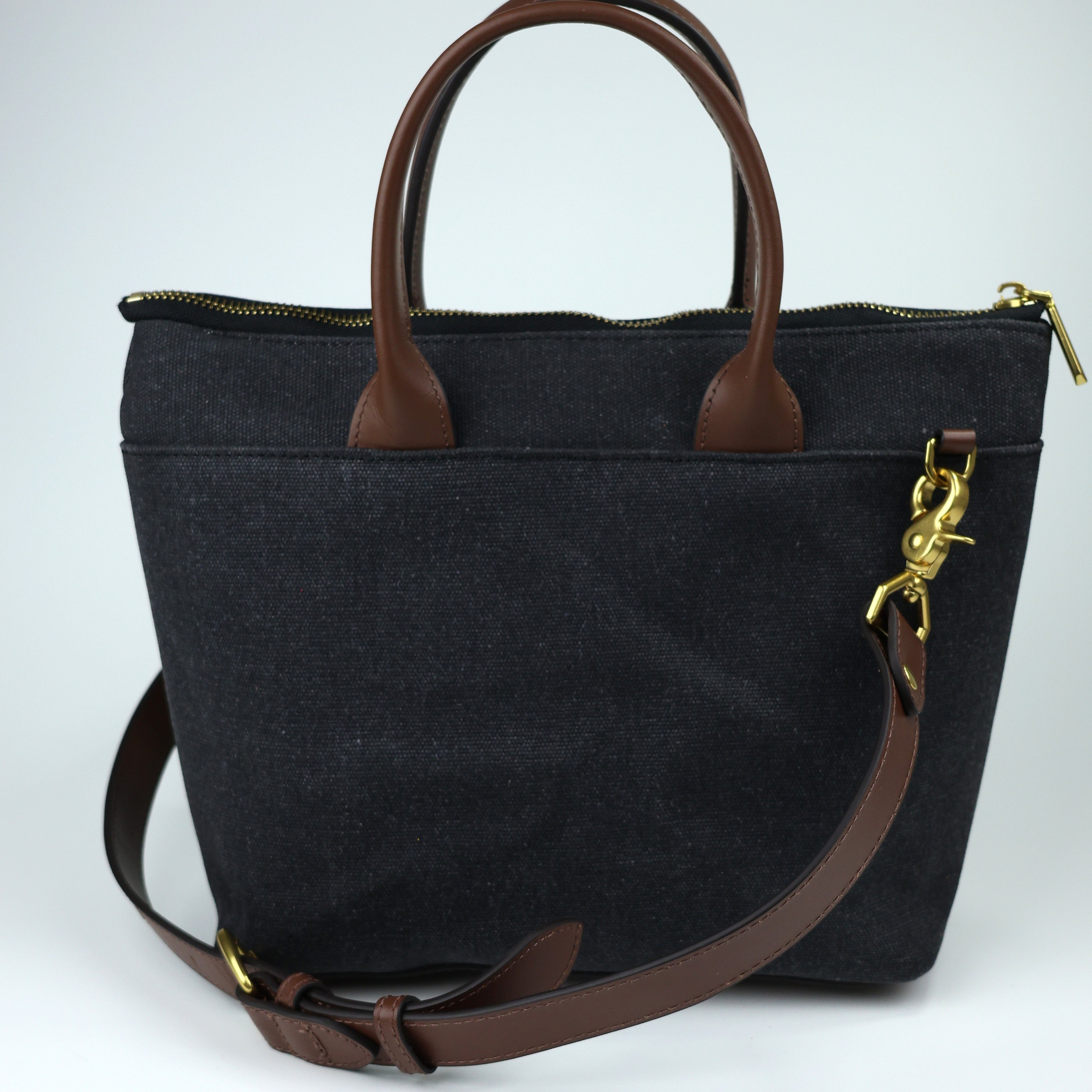 WASHED CANVAS DOT BAG