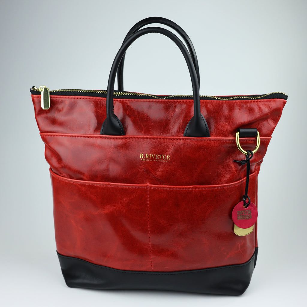 LENA LEATHER HANDBAG