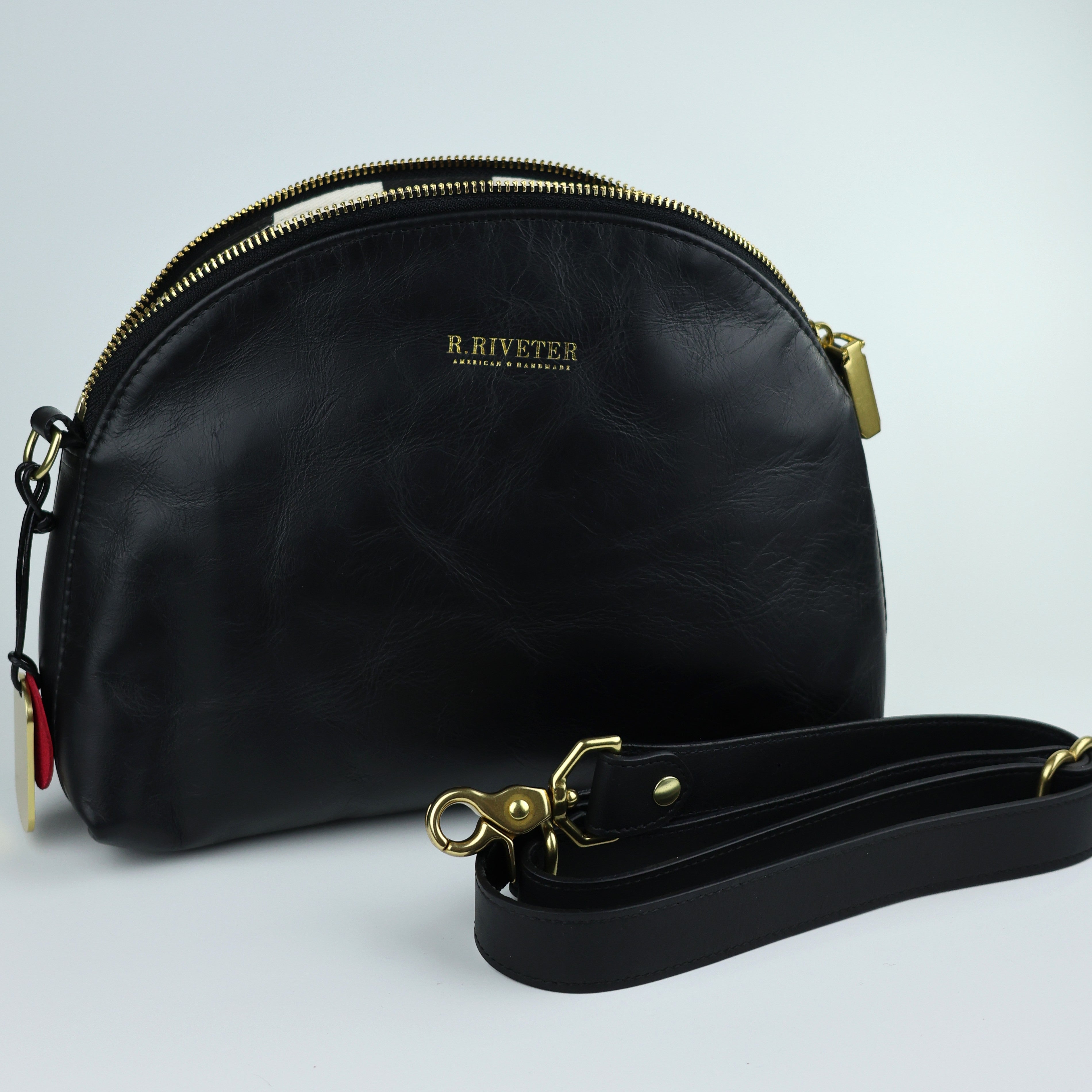HOPPER ALL-LEATHER BAG