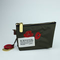 LUCY MINI POPPY FATIGUE ZIPPER POUCH