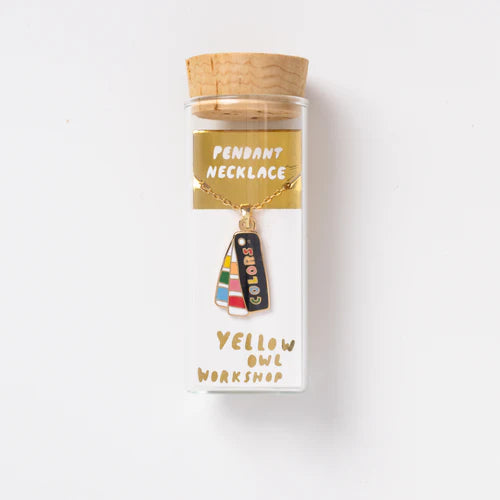 COLOR SWATCH BOOK PENDANT