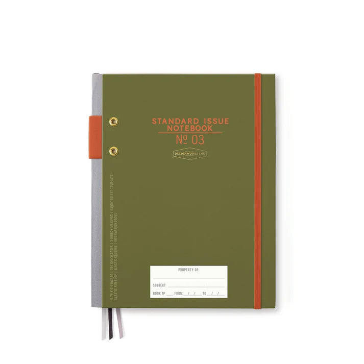 STANDARD ISSUE PLANNER NOTEBOOK