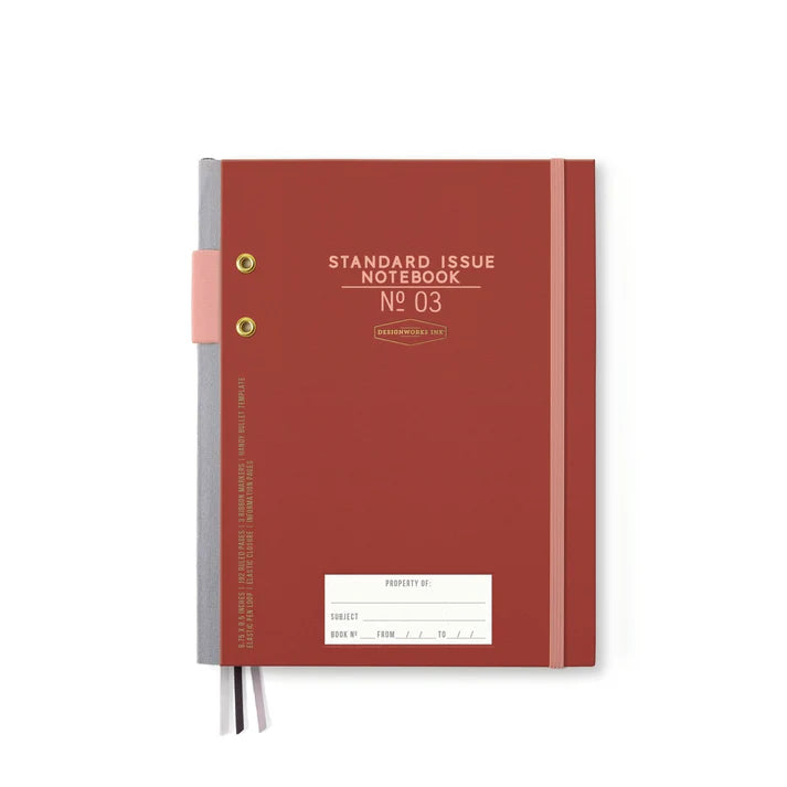 STANDARD ISSUE PLANNER NOTEBOOK