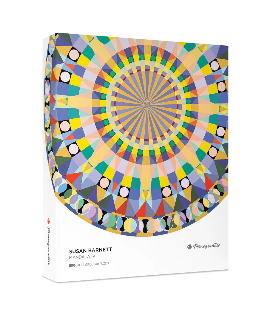 SUSAN BARNETT: MANDALA IV 500-PIECE CIRCULAR PUZZLE