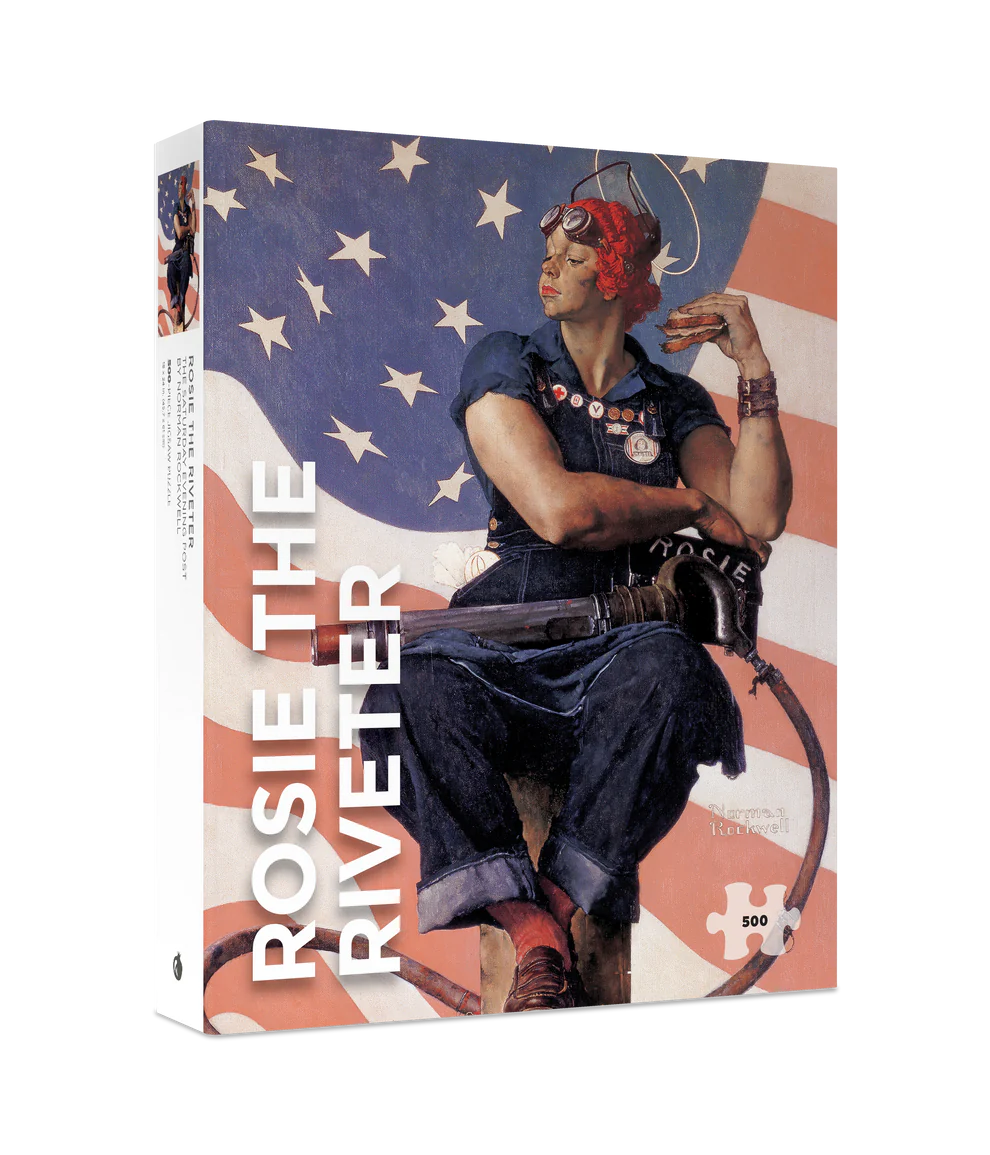 NORMAN ROCKWELL: ROSIE THE RIVETER PUZZLE (500 PIECES)