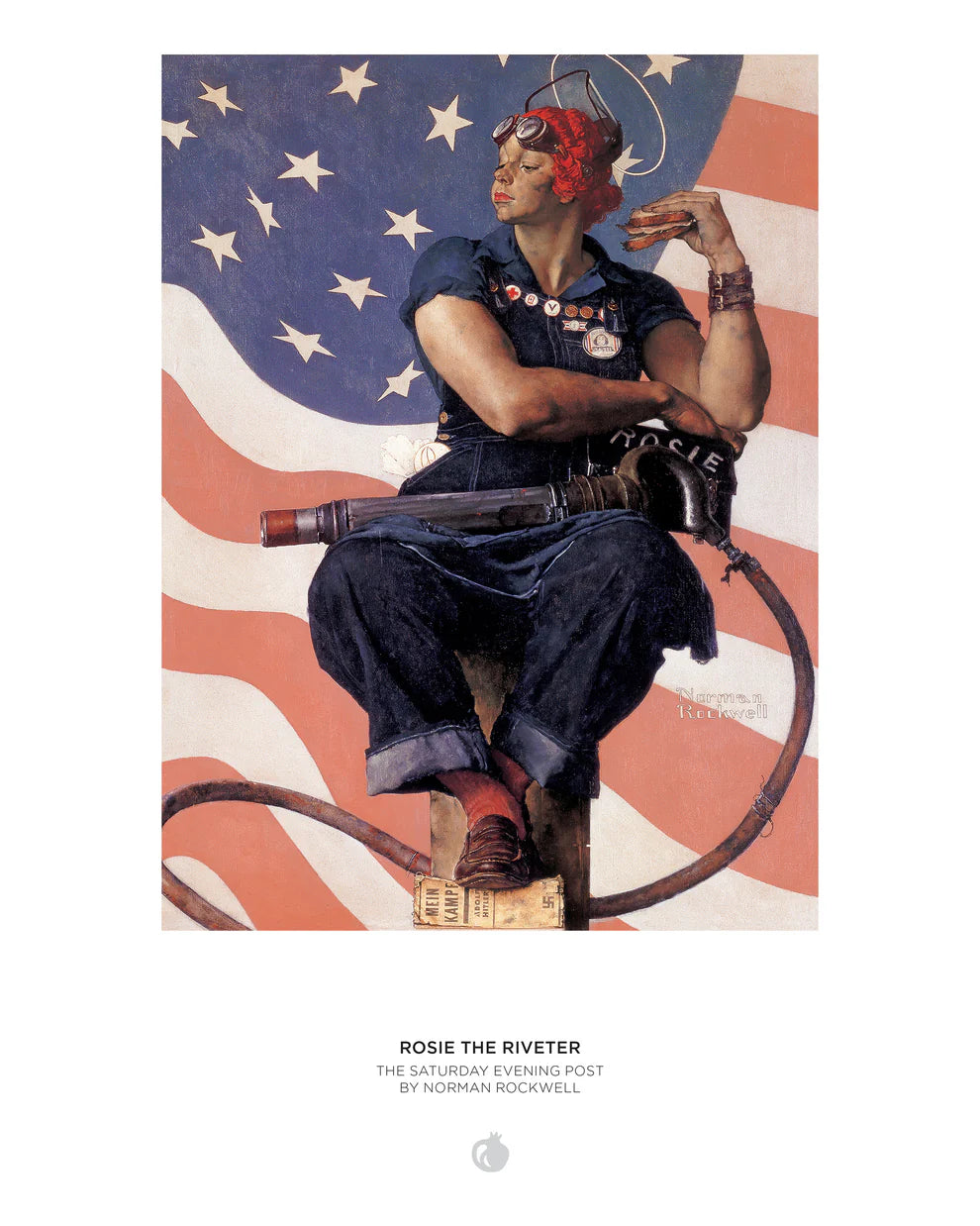 NORMAN ROCKWELL: ROSIE THE RIVETER PUZZLE (500 PIECES)