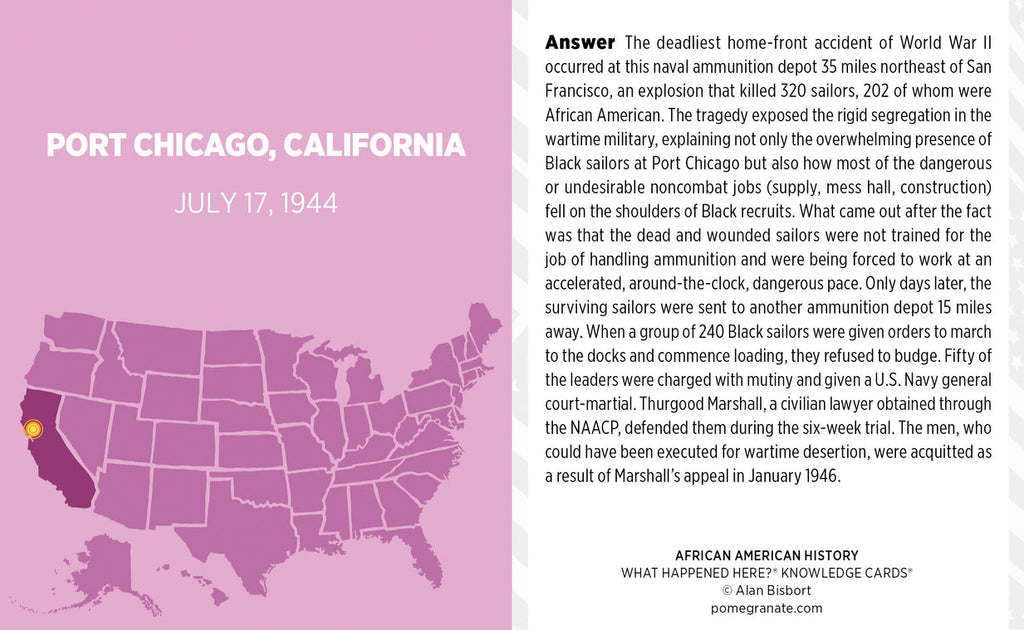 WHAT HAPPENED HERE?: AFRICAN AMERICAN HISTORY KNOWLEDGE CARDS
