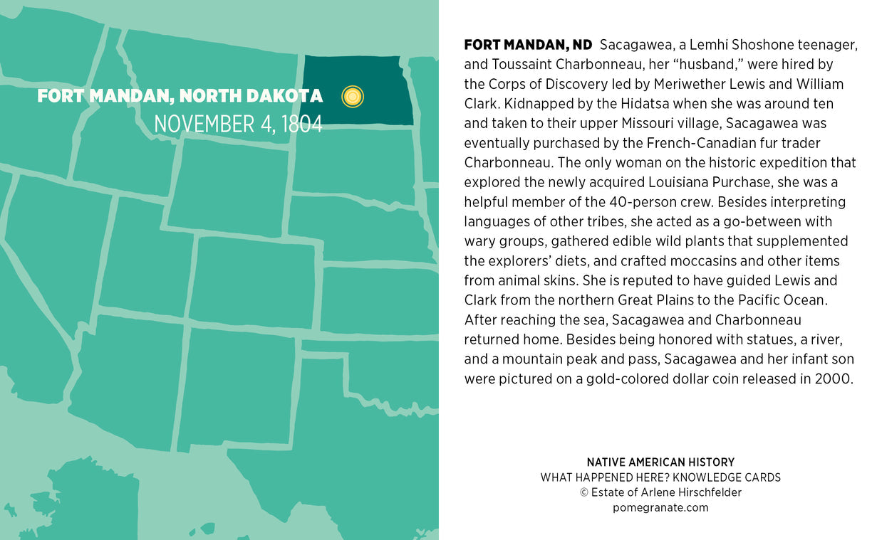 WHAT HAPPENED HERE?: NATIVE AMERICAN HISTORY KNOWLEDGE CARDS