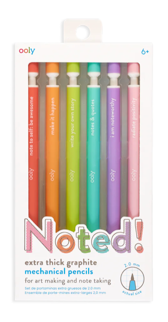 KALEIDOSCOPE MULTI- COLORED PENCILS - SET OF 6