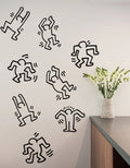 KEITH HARING DANCERS WALL DECAL