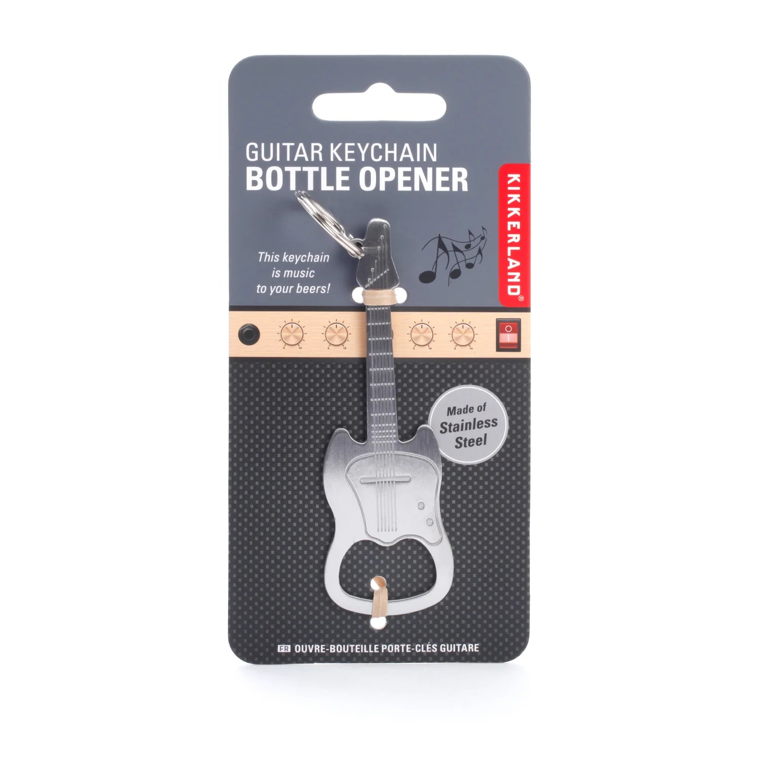 GUITAR KEYCHAIN BOTTLE OPENER
