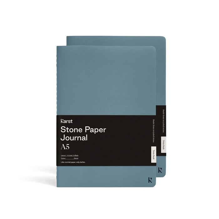 KARST A5 SOFTCOVER DAILY JOURNAL TWIN PACK