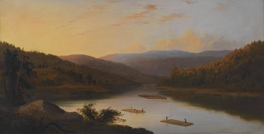 LANDSCAPE DUNCANSON POSTCARD