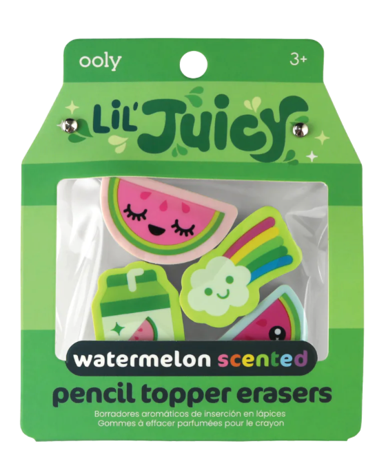 LIL' JUICY SCENTED PENCIL TOPPER ERASER