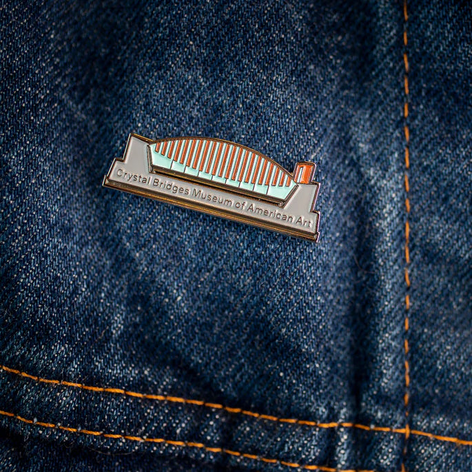 CRYSTAL BRIDGES ENAMEL PIN