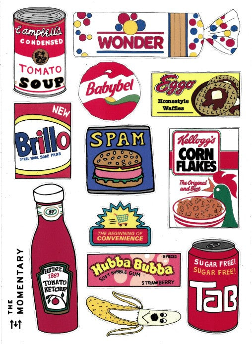 LUCY SPARROW CONVENIENCE STORE STICKER SHEET