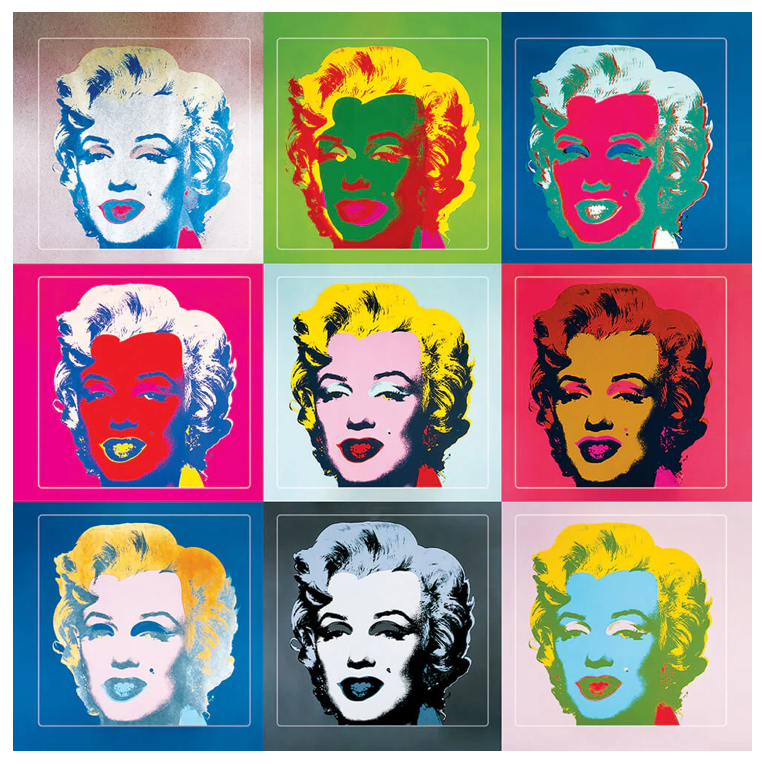 MARILYN STICKER SHEET