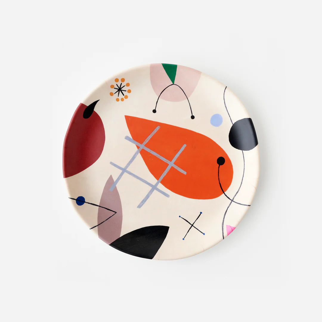 MIRO PLATE WITH GIFT BOX 11" MELAMINE