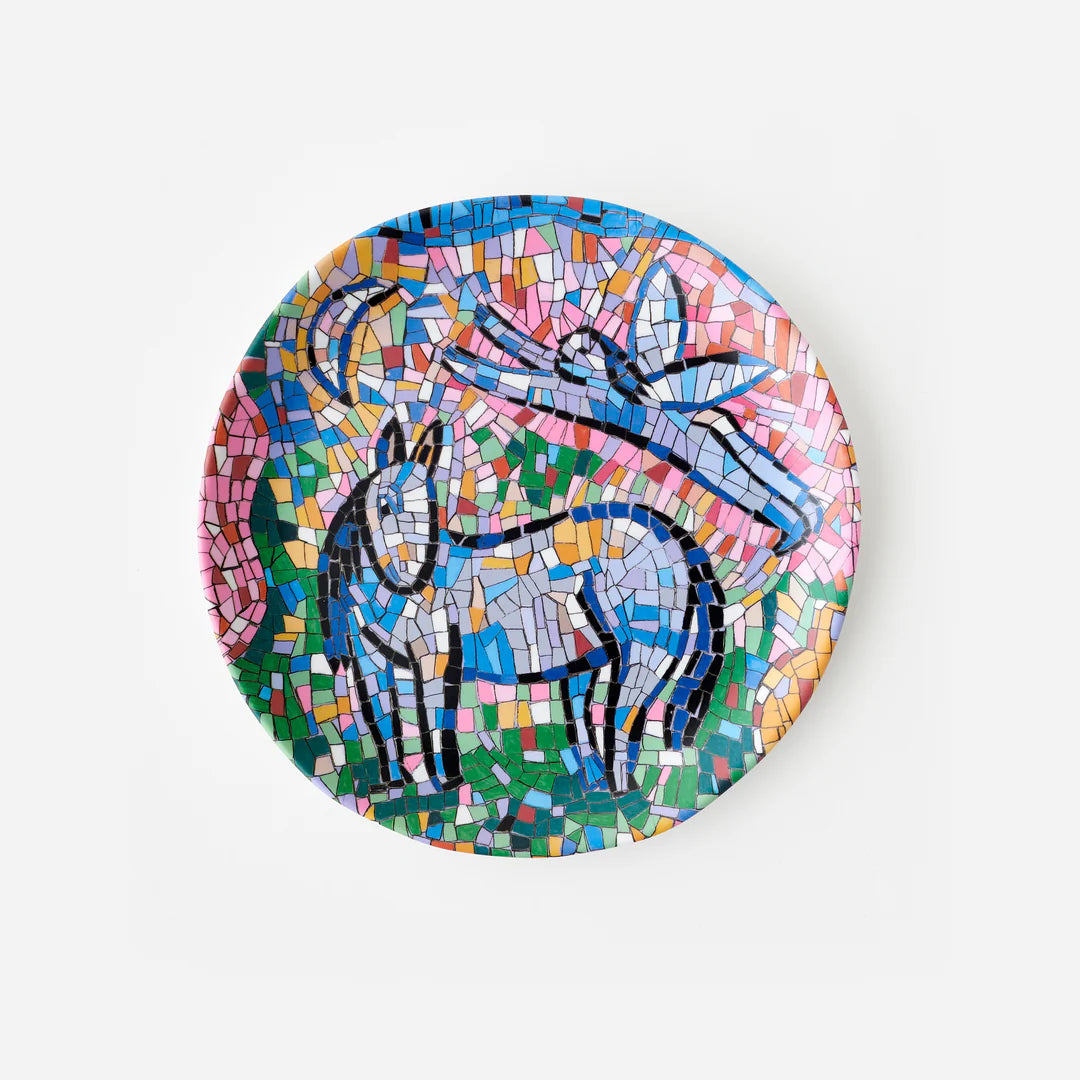 CHAGALL PLATE WITH GIFT BOX 11" MELAMINE