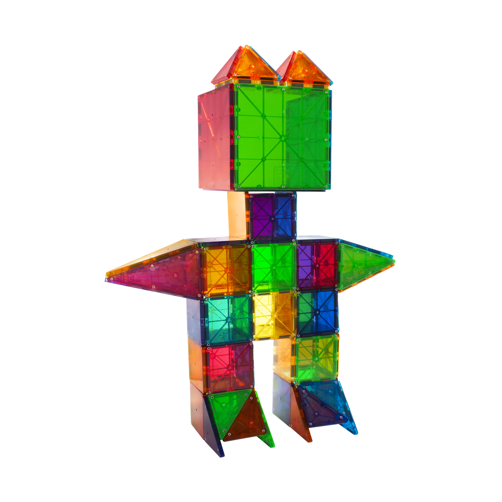 MAGNA-TILES CLEAR COLORS 100 PC SET