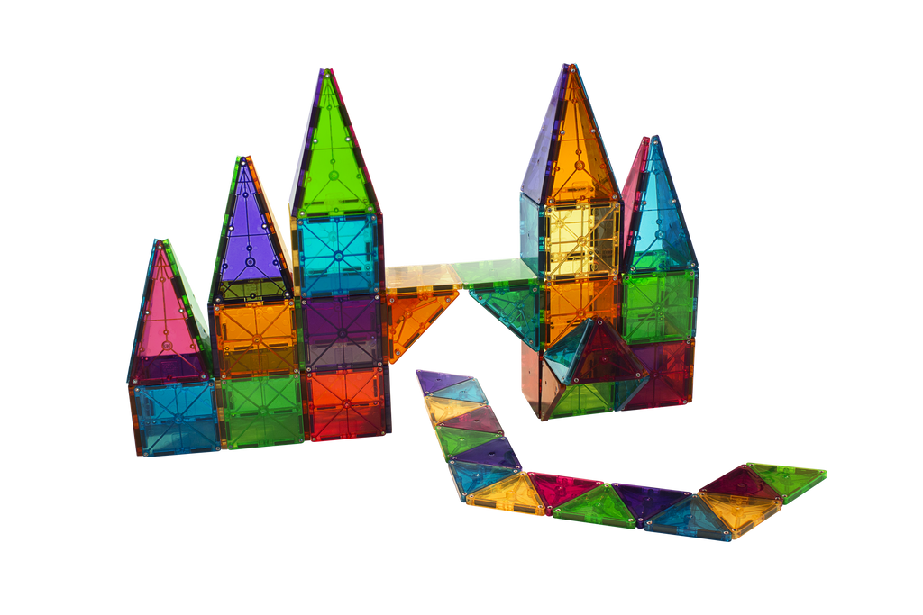 MAGNA-TILES CLEAR COLORS 100 PC SET