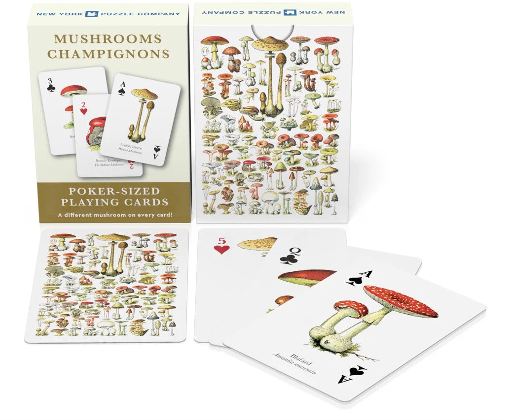 MUSHROOM PLAYING CARDS