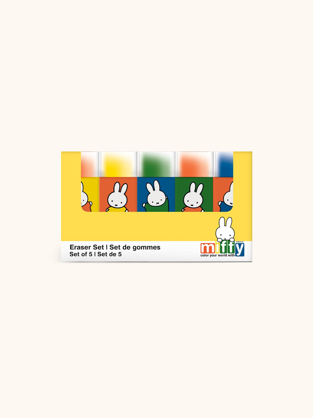MIFFY BLOCK ERASER SET