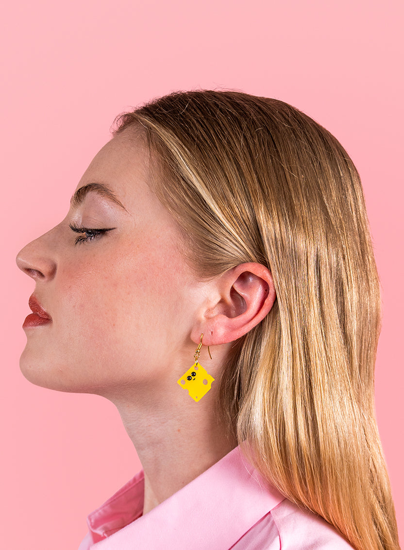 MAC AND CHEESE EARRINGS