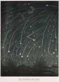 THE NOVEMBER METEORS POSTCARD