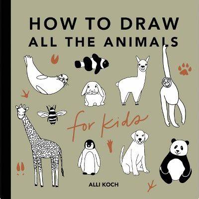 HOW TO DRAW ALL THE ANIMALS FOR KIDS