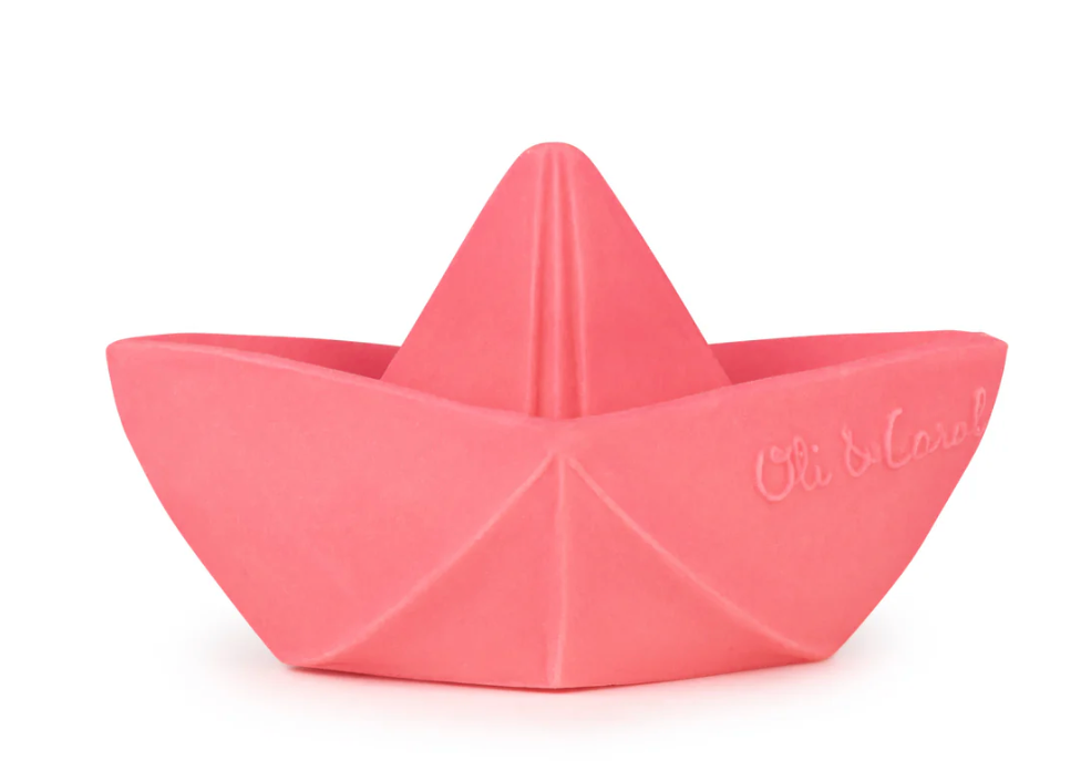 ORIGAMI BOAT PINK