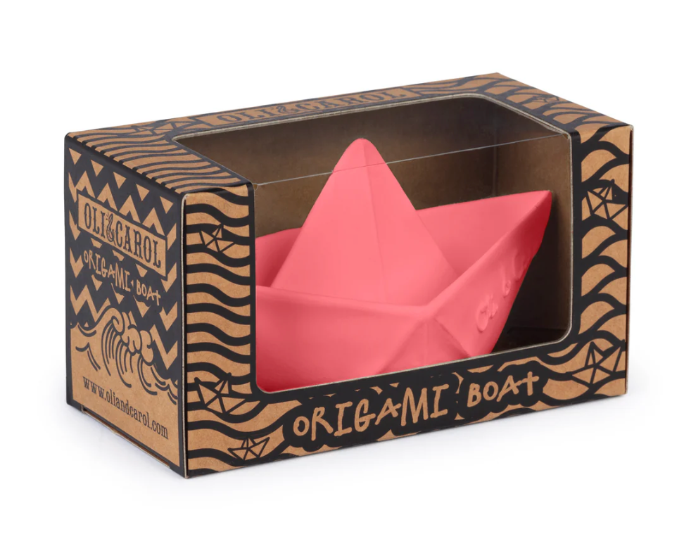 ORIGAMI BOAT PINK