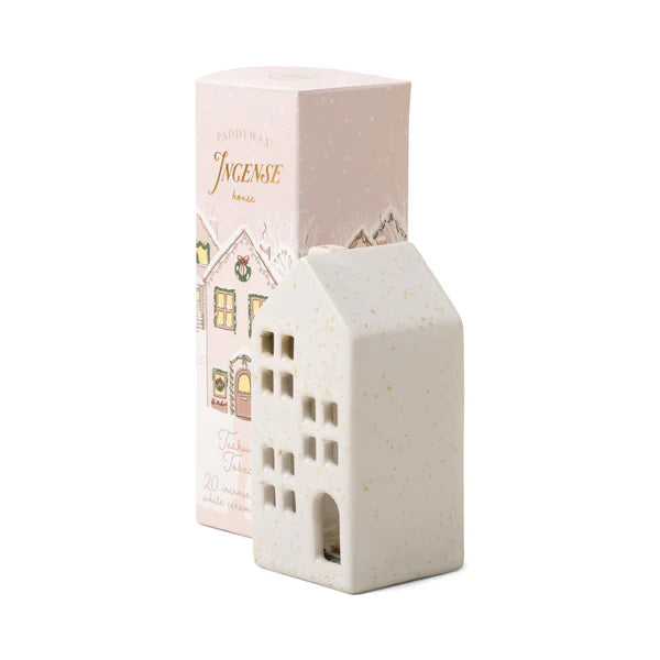 HOLIDAY TOWN INCENSE CONE HOLDER- HOUSE