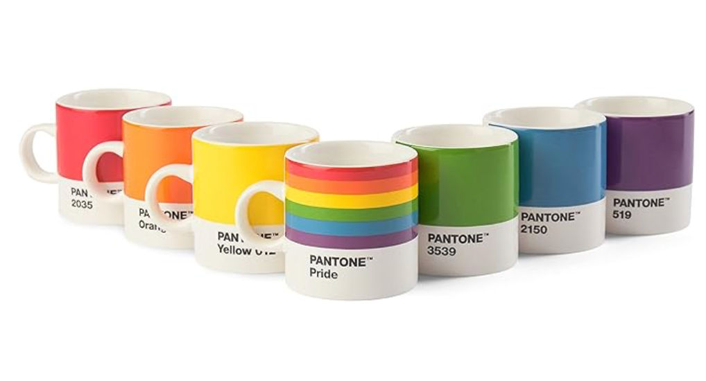 PANTONE ESPRESSO CUP - PRIDE + GIFTBOX SET