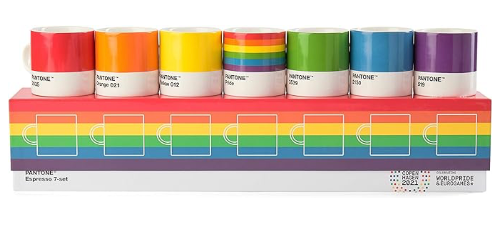 PANTONE ESPRESSO CUP - PRIDE + GIFTBOX SET