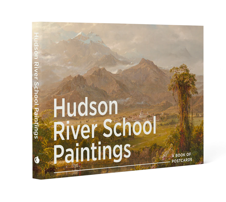 HUDSON RIVER SCHOOL PAINTINGS BOOK OF POSTCARDS