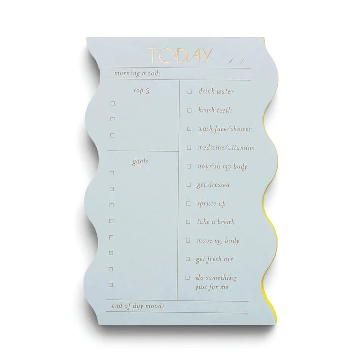 WAVY DAILY NOTEPAD