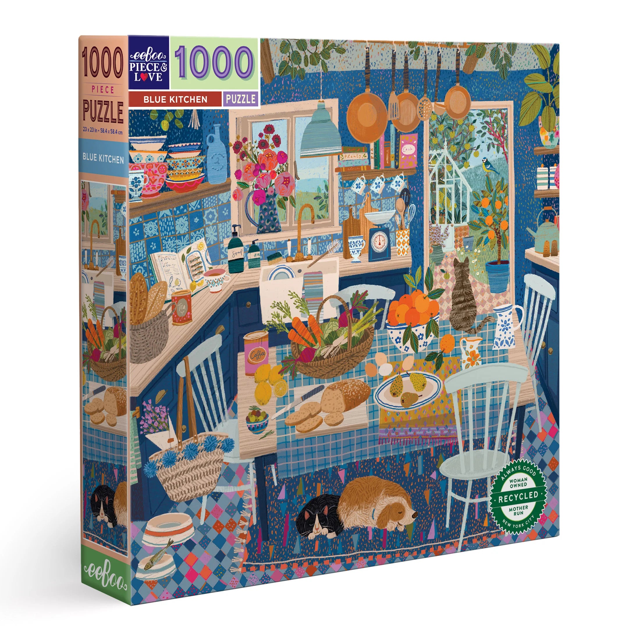 BLUE KITCHEN PUZZLE (1000 PIECES)
