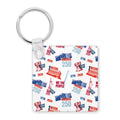 SQUARE MONUMENTS AMERICA 250 KEYCHAIN