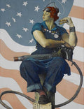 ROSIE THE RIVETER POSTCARD