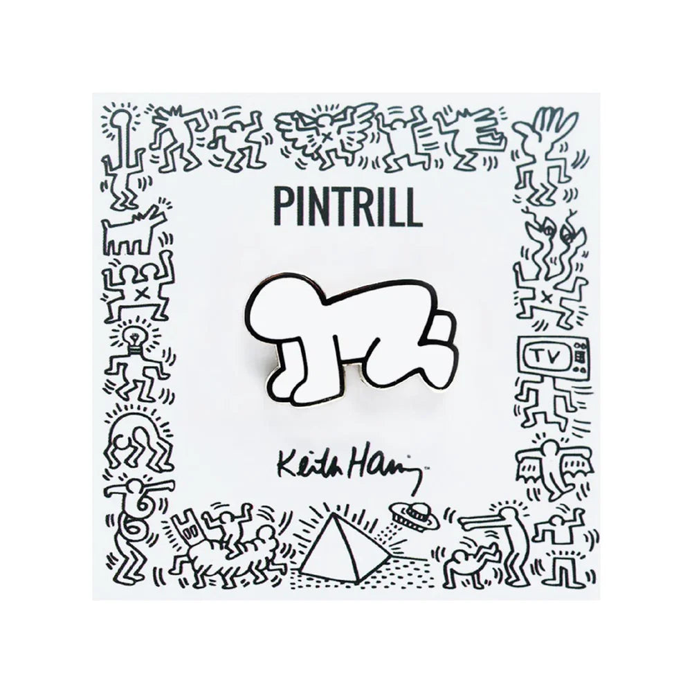 KEITH HARING RADIANT BABY PIN