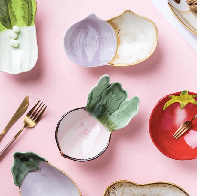 VEGETABLES SHAPE DISH