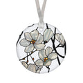 TIFFANY MAGNOLIA PORCELAIN KEEPSAKE ORNAMENT
