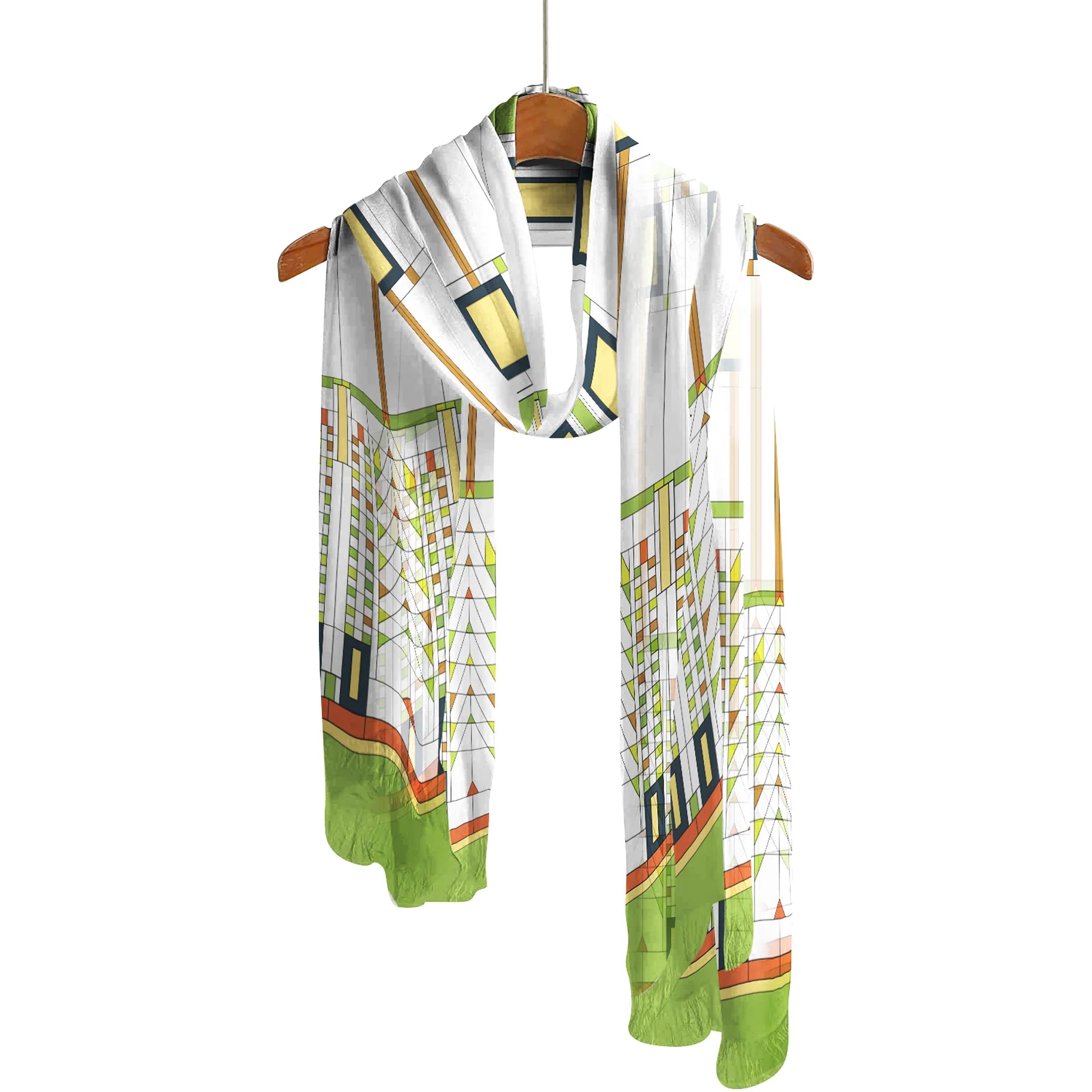 FRANK LLOYD WRIGHT SHEER SCARF