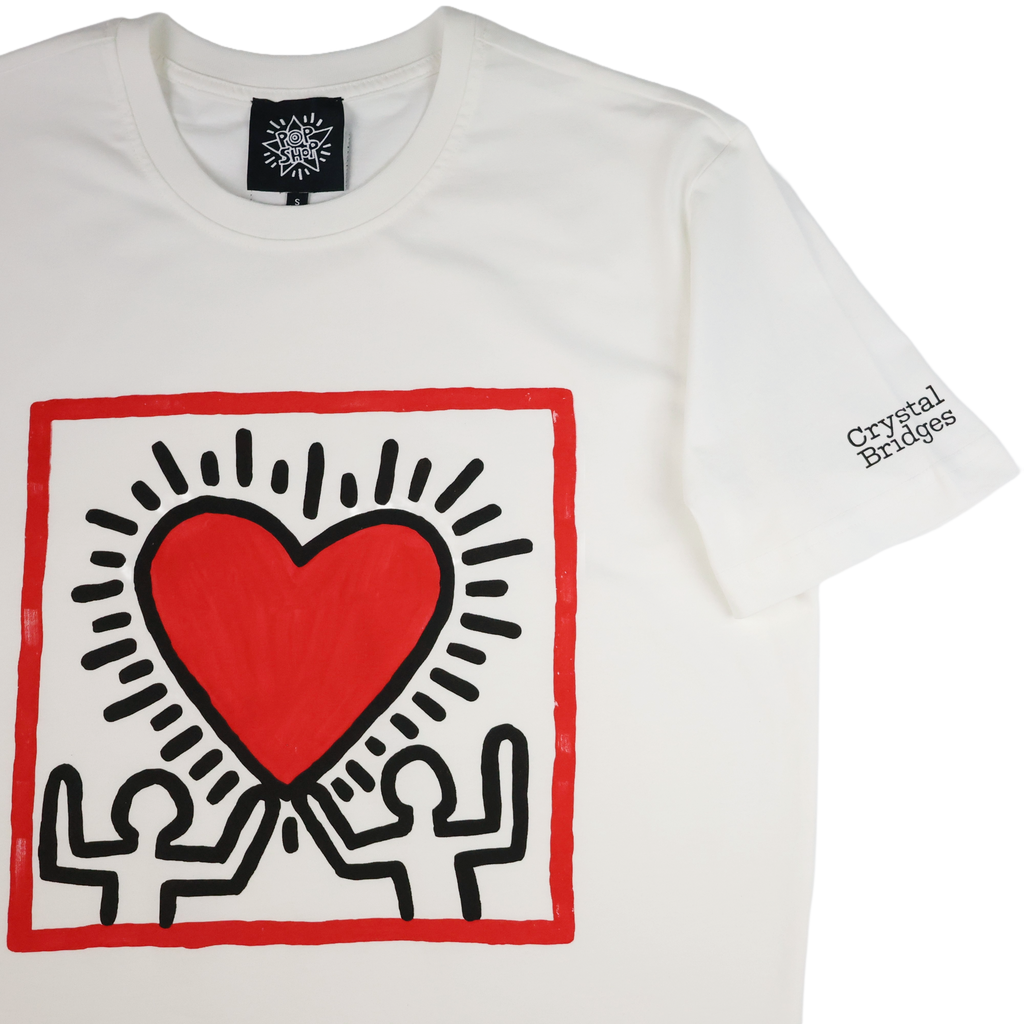 POP SHOP HEART WITH TWO FIGURES T-SHIRT