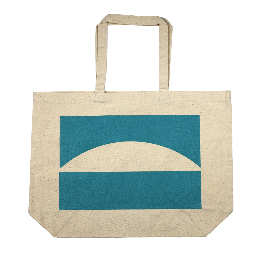 CRYSTAL BRIDGES LOGO CANVAS TOTE