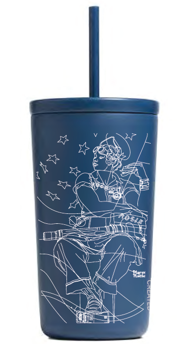 ROSIE THE RIVETER COLD CUP