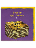 BRAINBOX CANDY X LUCY SPARROW NOTECARDS